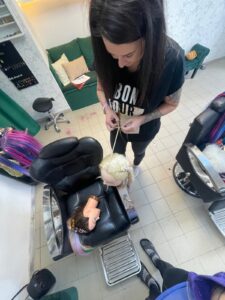 Školení základní práce s kanekalonem1